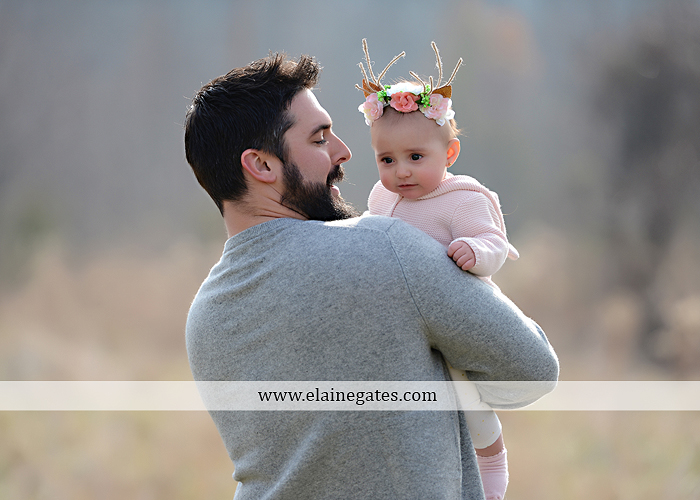 Mechanicsburg Central PA family portrait photographer outdoor girl toddler baby  mother father kiss kids field barn trees ar 07