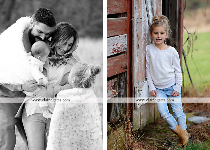 Mechanicsburg Central PA family portrait photographer outdoor girl toddler baby  mother father kiss kids field barn trees ar 08