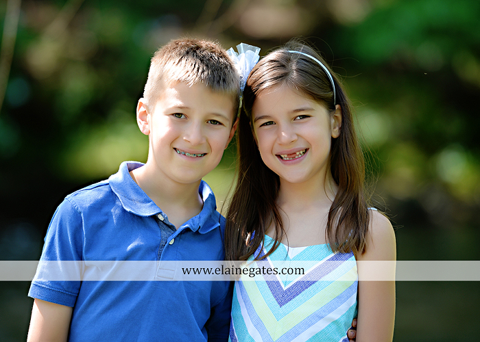 Mechanicsburg Central PA kids children portrait photographer outdoor boy girl brother sister siblings road field trees water stream creek rocks hug grass ad 05