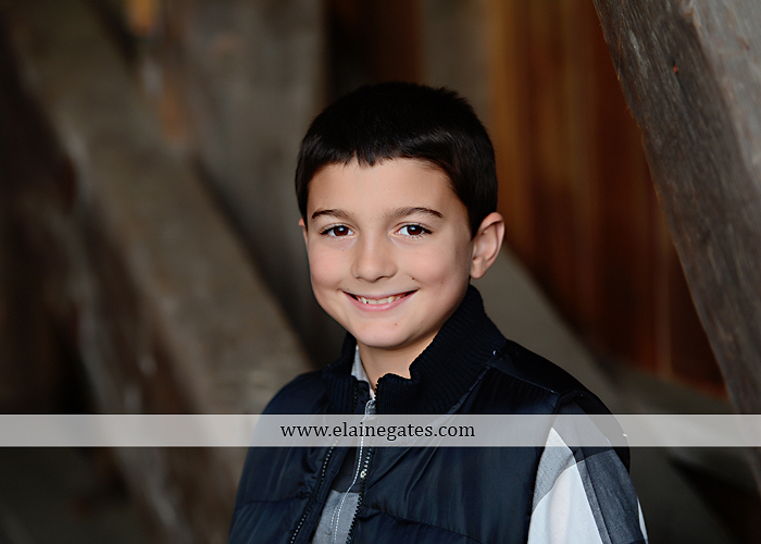 Mechanicsburg Central PA kids children portrait photographer outdoor boy girl brother sister water creek stream covered bridge messiah college leaves rocks wooden beams pittsburgh steelers path lg 6