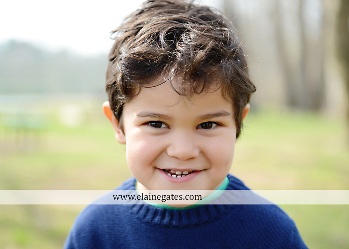 Mechanicsburg Central PA kids children portrait photographer outdoor boy mother grass field water creek stream kiss hug family rocks lh 2