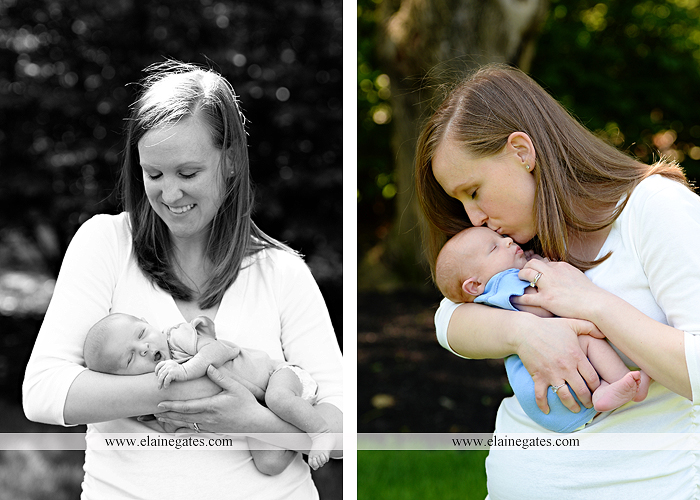 Mechanicsburg Central PA newborn baby portrait photographer boy sleeping blanket knit hat foot hand father dad mom mother kiss mb 12