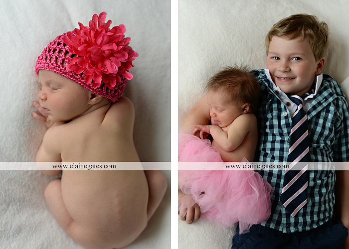 Mechanicsburg Central PA newborn baby portrait photographer girl sleeping indoor blanket brother bow tutu outdoor trees father mother family km 10