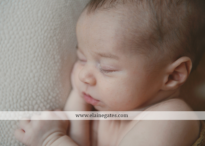Mechanicsburg Central PA newborn baby portrait photographer girl sleeping indoor blanket sister mother jm 11