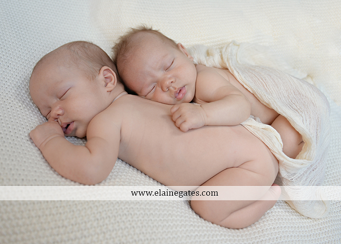 Mechanicsburg Central PA newborn baby portrait photographer twins boys brothers sleeping blanket jc 4