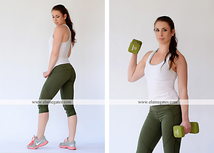 Mechanicsburg Central PA portrait photographer model portfolio workout fitness studio indoor outdoor brick wall grass ka 1