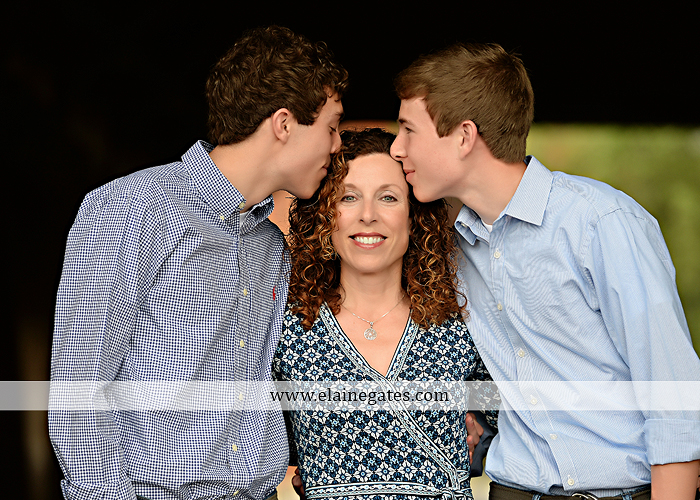 Mechanicsburg Central PA senior portrait photographer outdoor boy guy family brothers mom dad trees path field grass covered bridge messiah college track cross country running athlete at 09