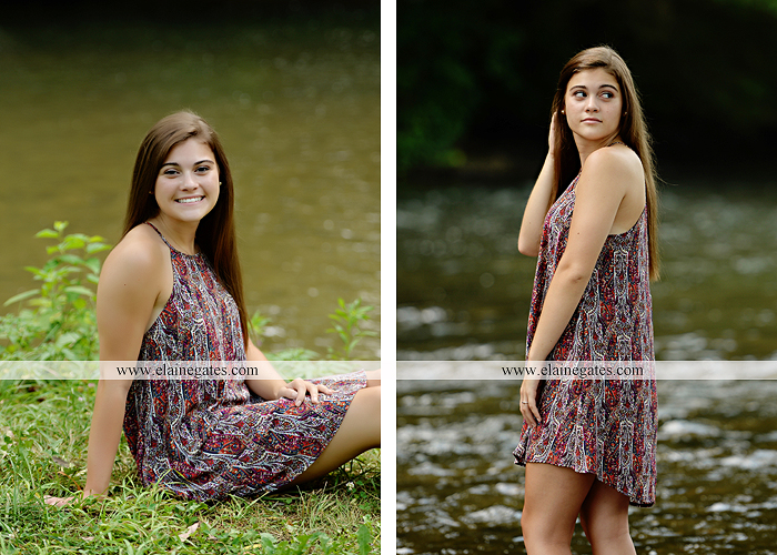 mechanicsburg-central-pa-senior-portrait-photographer-outdoor-girl-female-formal-swing-tree-hammock-grass-wildflowers-field-water-creek-stream-rocks-fallen-tree-kl-12