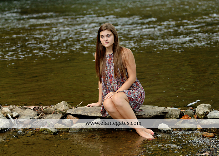 mechanicsburg-central-pa-senior-portrait-photographer-outdoor-girl-female-formal-swing-tree-hammock-grass-wildflowers-field-water-creek-stream-rocks-fallen-tree-kl-13