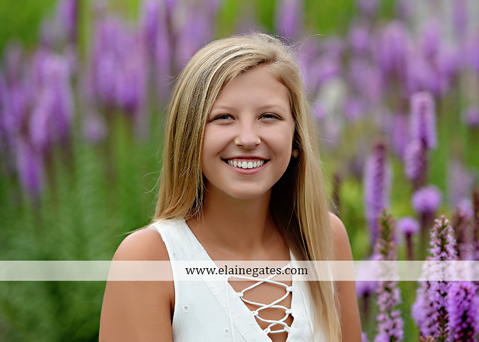 Mechanicsburg Central PA senior portrait photographer outdoor girl female formal swing tree iron bench wildflowers hammock bridge covered bridge messiah college field water ls 04