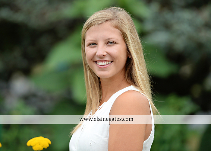 Mechanicsburg Central PA senior portrait photographer outdoor girl female formal swing tree iron bench wildflowers hammock bridge covered bridge messiah college field water ls 06