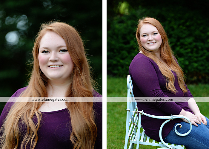 Mechanicsburg Central PA senior portrait photographer outdoor girl formal swing hammock iron bench grass Red Land high school ld 3