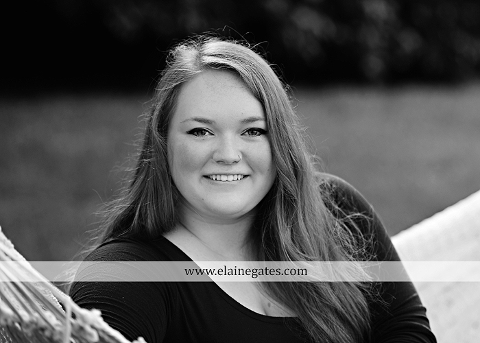 Mechanicsburg Central PA senior portrait photographer outdoor girl formal swing hammock iron bench grass Red Land high school ld 5