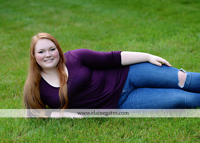 Mechanicsburg Central PA senior portrait photographer outdoor girl formal swing hammock iron bench grass Red Land high school ld 6