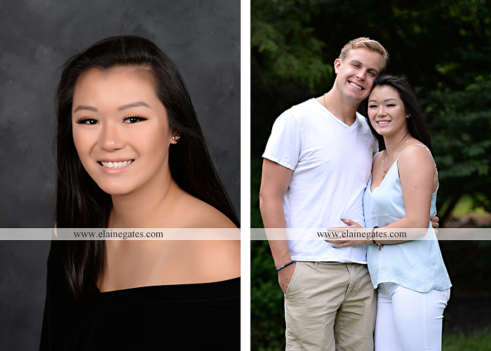 Mechanicsburg Central PA senior portrait photographer outdoor girl formal swing hammock iron bench grass wildflowers road train steps trees shore water stream creek bk 01