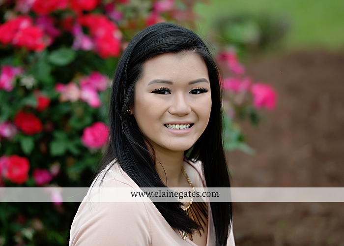Mechanicsburg Central PA senior portrait photographer outdoor girl formal swing hammock iron bench grass wildflowers road train steps trees shore water stream creek bk 10