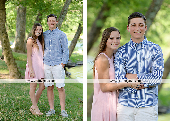 Mechanicsburg Central PA senior portrait photographer outdoor guy male formal trees rocks covered bridge messiah college water creek stream wooden beams golf lacrosse goal trinity bt 03