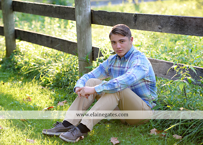 mechanicsburg-central-pa-senior-portrait-photographer-outdoor-male-guy-formal-road-field-fence-water-creek-stream-rock-wk-4