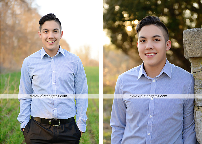 Mechanicsburg Central PA senior portrait photographer outdoor male guy stone wall bridge underpass field tennis court serve lk 4
