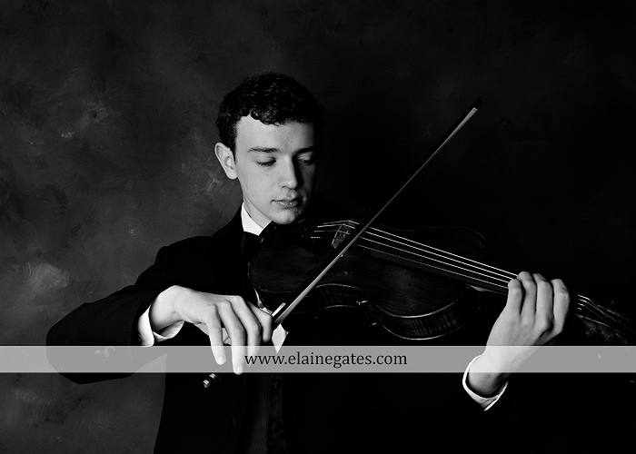 Mechanicsburg Central PA senior portrait photographer outdoor studio formal male guy violin rustic bridge grass trees covered bridge messiah college wooden beams jb 2