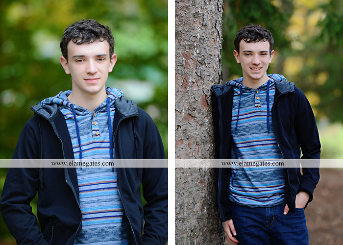 Mechanicsburg Central PA senior portrait photographer outdoor studio formal male guy violin rustic bridge grass trees covered bridge messiah college wooden beams jb 8