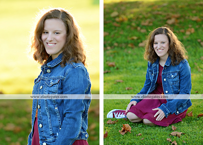 Mechanicsburg Central PA senior portrait photographer outdoor studio girl female sisters hammock grass field gymnastics music instruments fence water creek stream jks 05