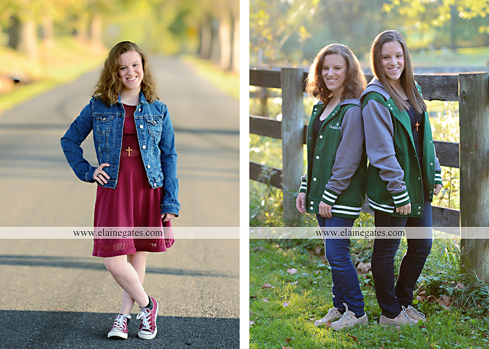 Mechanicsburg Central PA senior portrait photographer outdoor studio girl female sisters hammock grass field gymnastics music instruments fence water creek stream jks 07