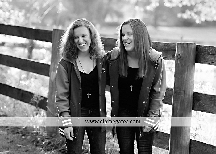 Mechanicsburg Central PA senior portrait photographer outdoor studio girl female sisters hammock grass field gymnastics music instruments fence water creek stream jks 08