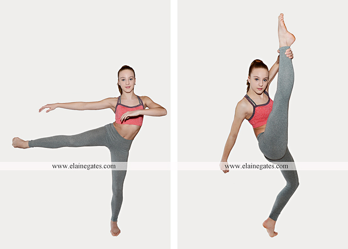 Mechanicsburg Central PA teenager portrait photographer indoor studio girl ballet dance posing headshot jw 3