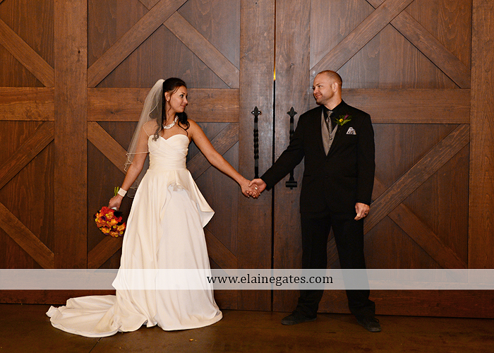 The Inn at Leola Village Wedding Photographer Lancaster Genevieve Men's Warehouse purple orange yellow red 21
