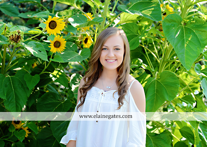 central pa senior portrait photographer wildflowers sunflowers ej 4